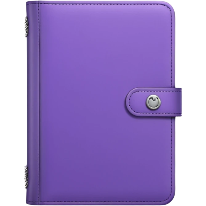 Lavender planner emoji