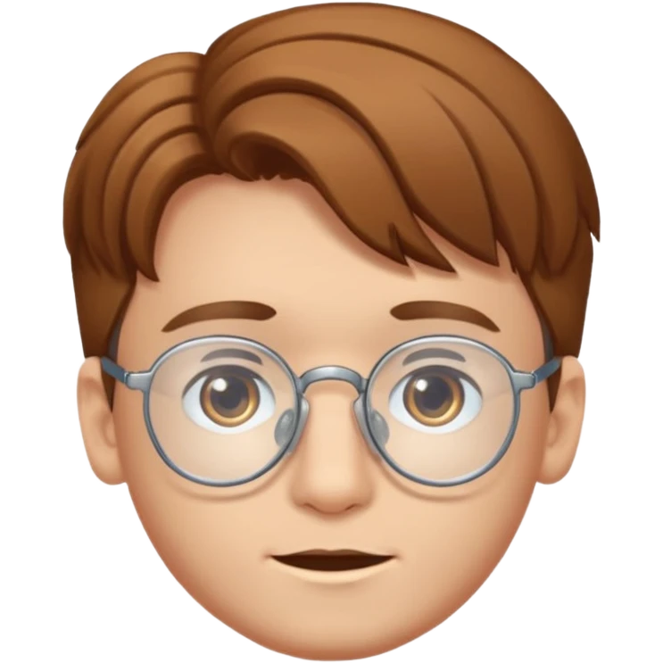 Erstelle mir eine Emoji von einem Jungen. Herkunft: Südamerika, Jung und Gutaussehend, mit durchsichtiger Brille und anderer Frisur  emoji