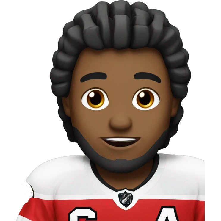 Hockey player for the Chicago Blackhawks emoji