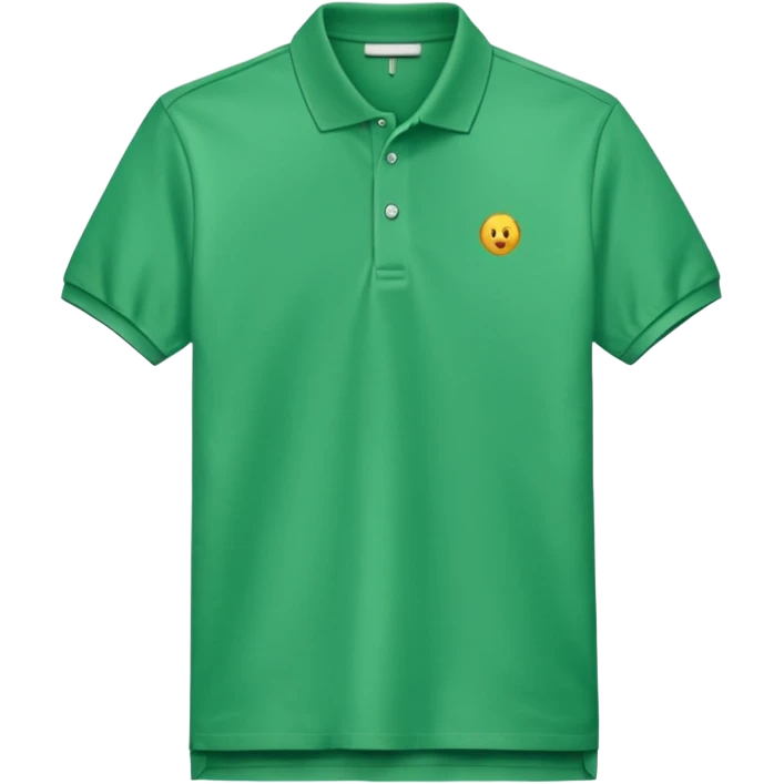 green polo tshirt emoji