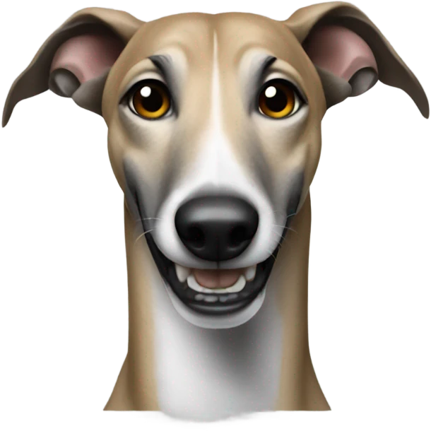 Thug greyhound emoji