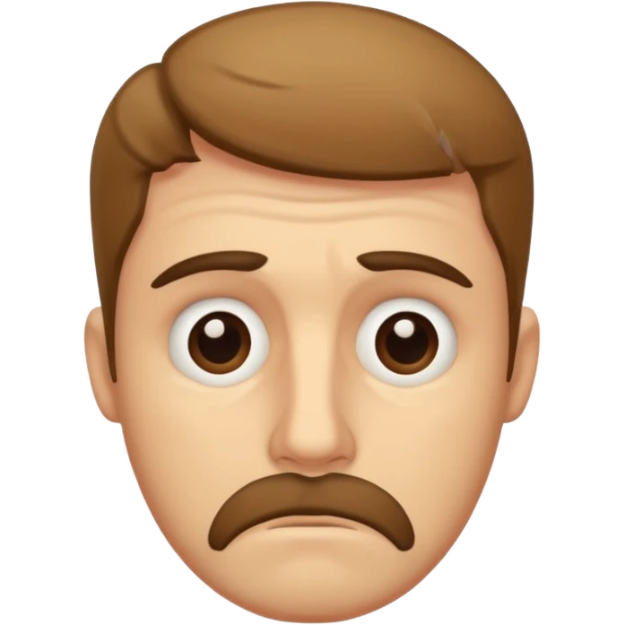 Tired man emoji