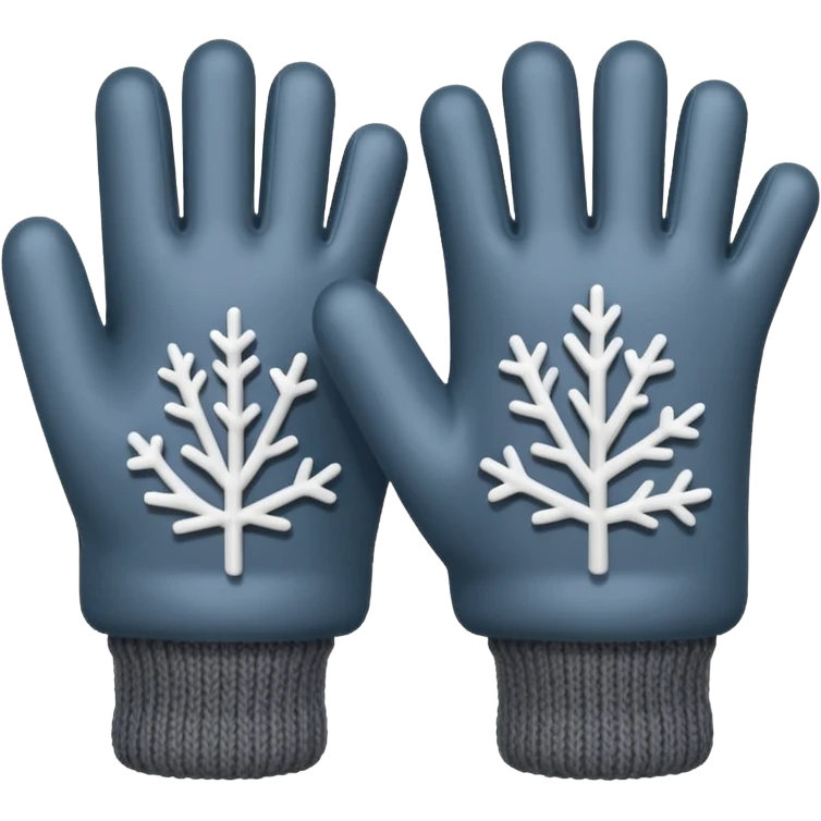 HAND winter gloves emoji