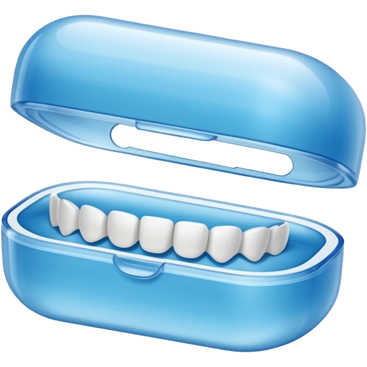 Clear Aligner Case emoji