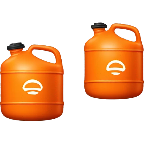 orange gasoline container emoji