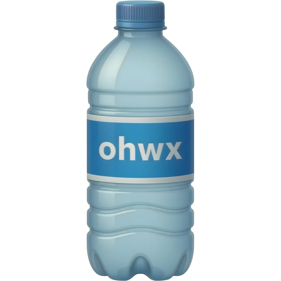 water bottle emoji