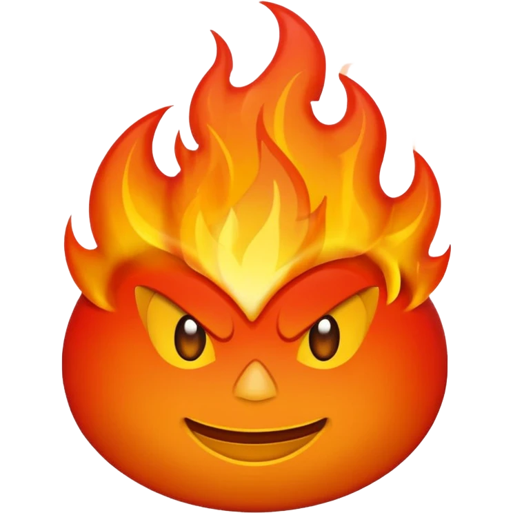 CYBERPUNK FIRE RED emoji