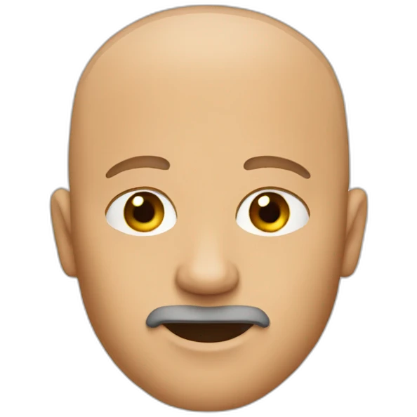 bald guy with ginger goatee emoji