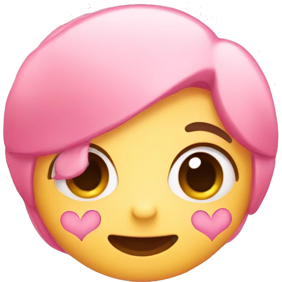 Cute hearts emoji