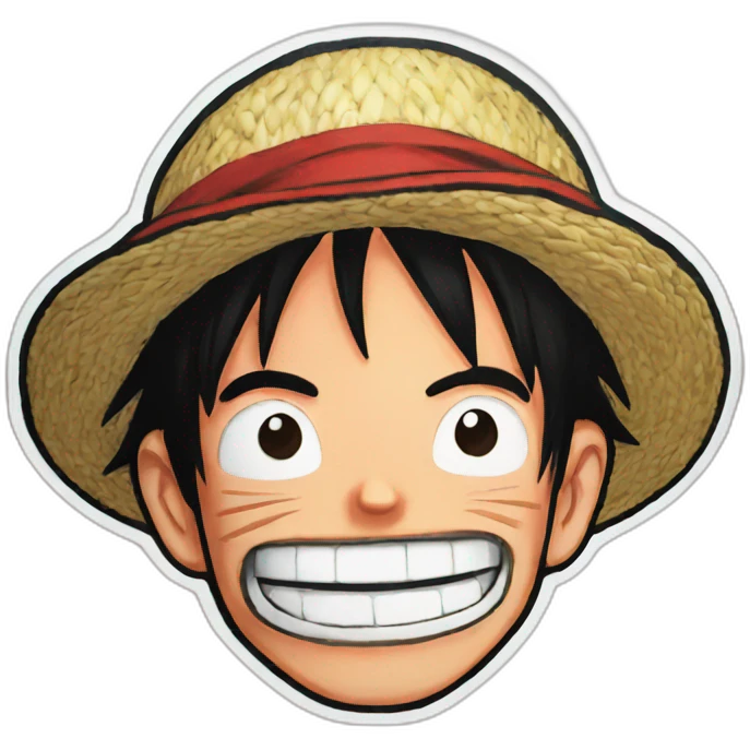 luffy tattoo  emoji