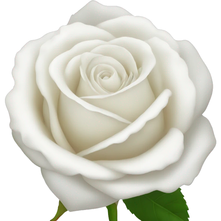 White rose emoji