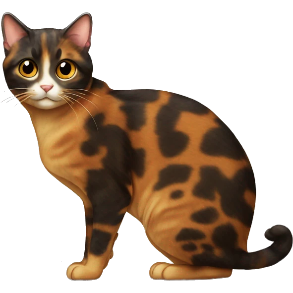tortoiseshell cat emoji