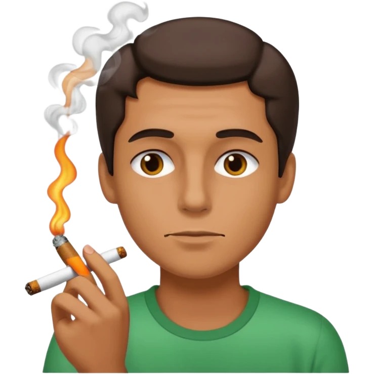 Sun smoking blunt  emoji
