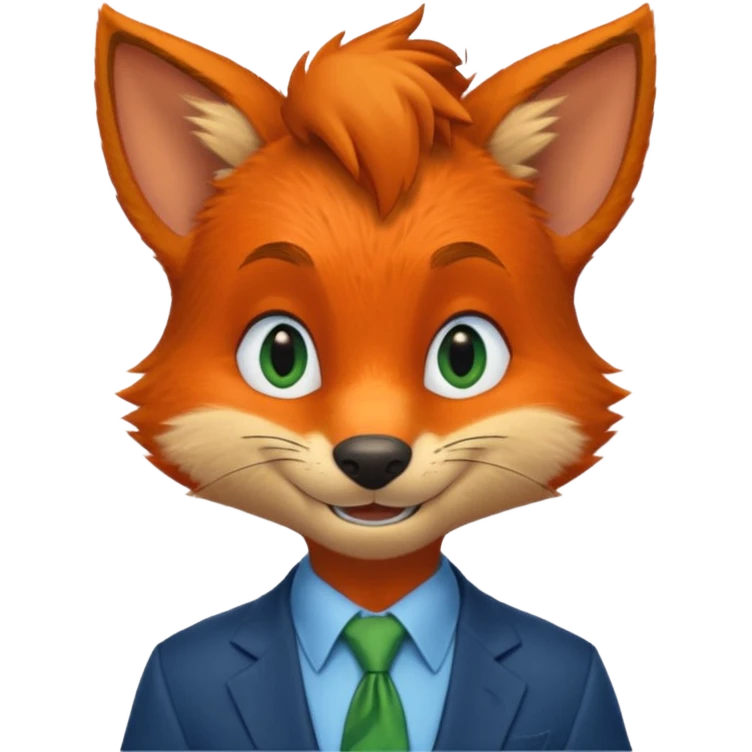 Nick Wilde from the Zootopia Disney movie emoji