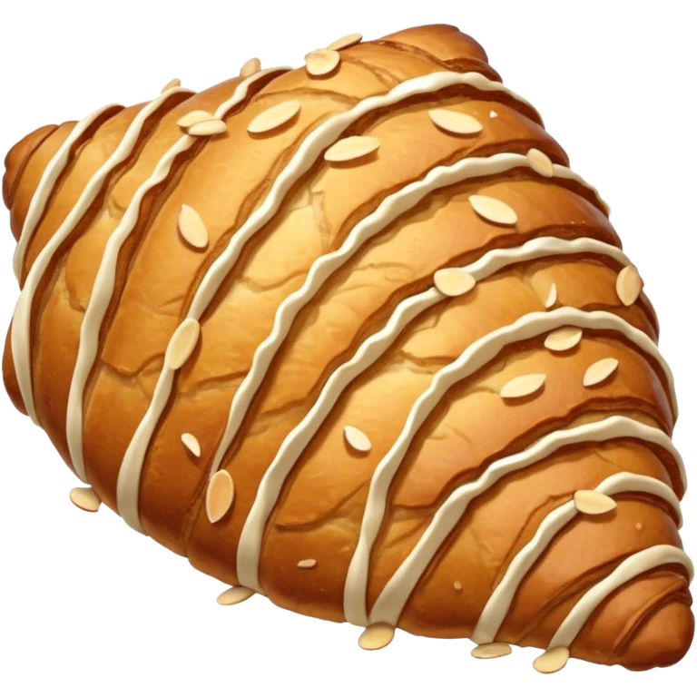 Almond croissant emoji