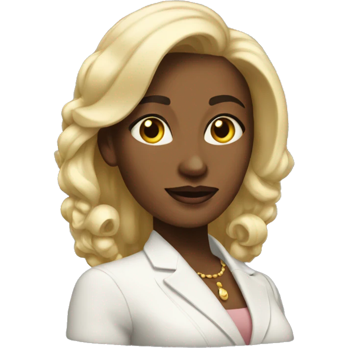 Classy woman  emoji