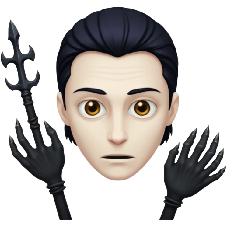 The Dark Rake (as in the creepypasta)  emoji