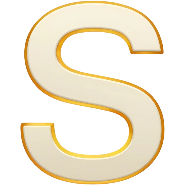 The letter S emoji