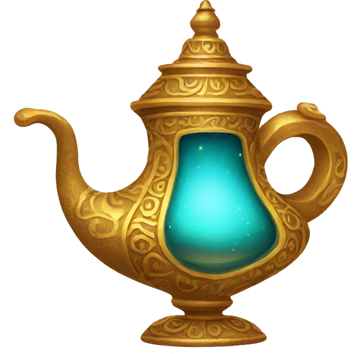 Aladdin's lamp emoji