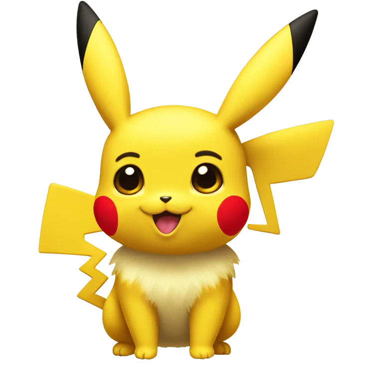 Pikachu iOS  emoji