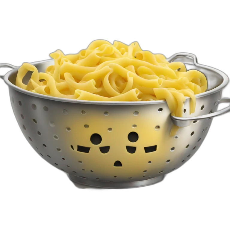 pasta in a colander emoji