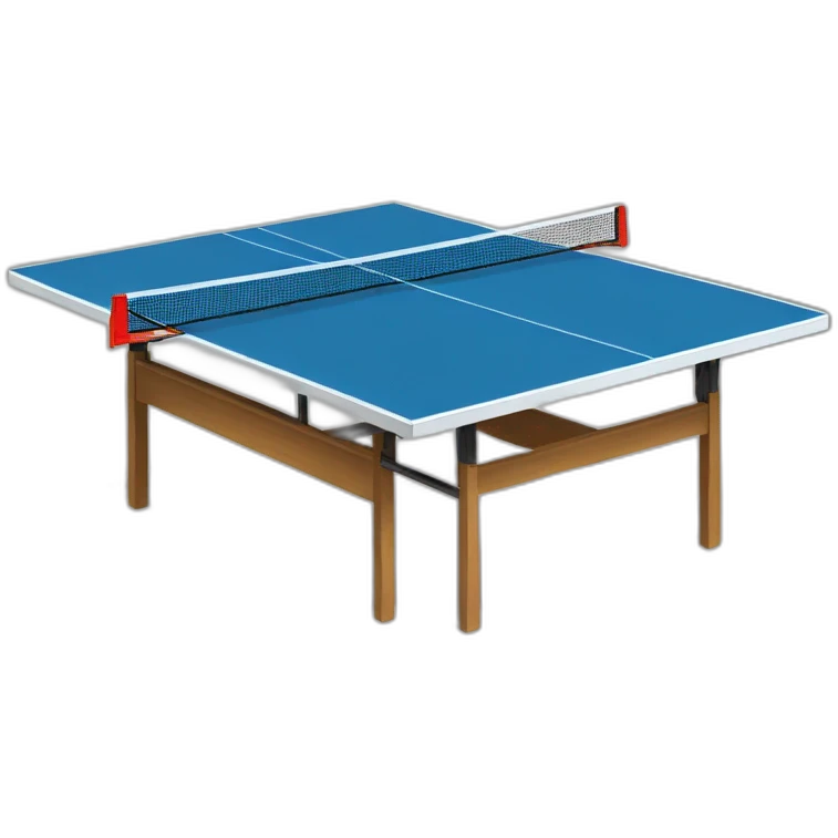 ping-pong table emoji