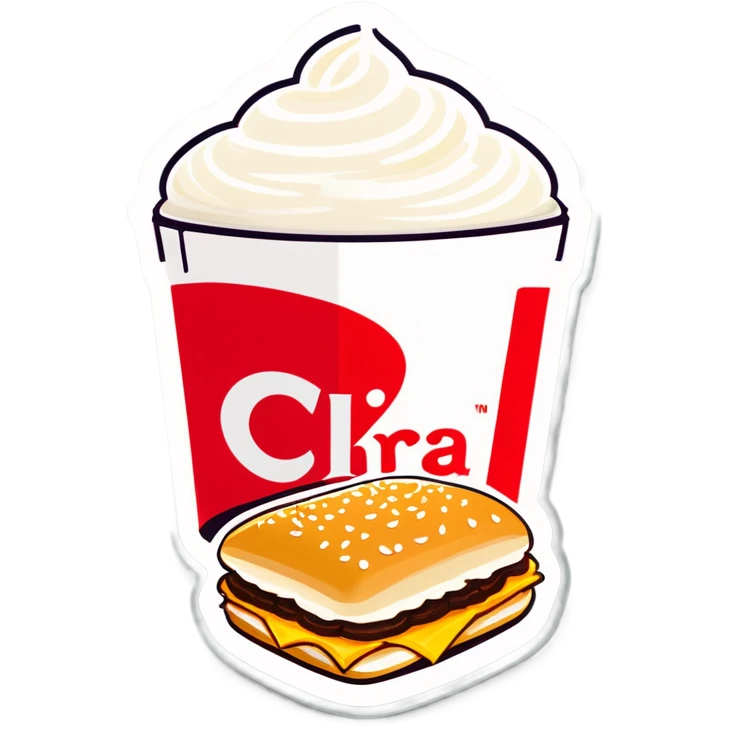 McDonald’s vs chick-fil-A ￼ emoji
