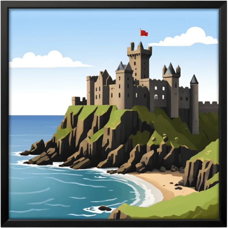 dunluce castle emoji