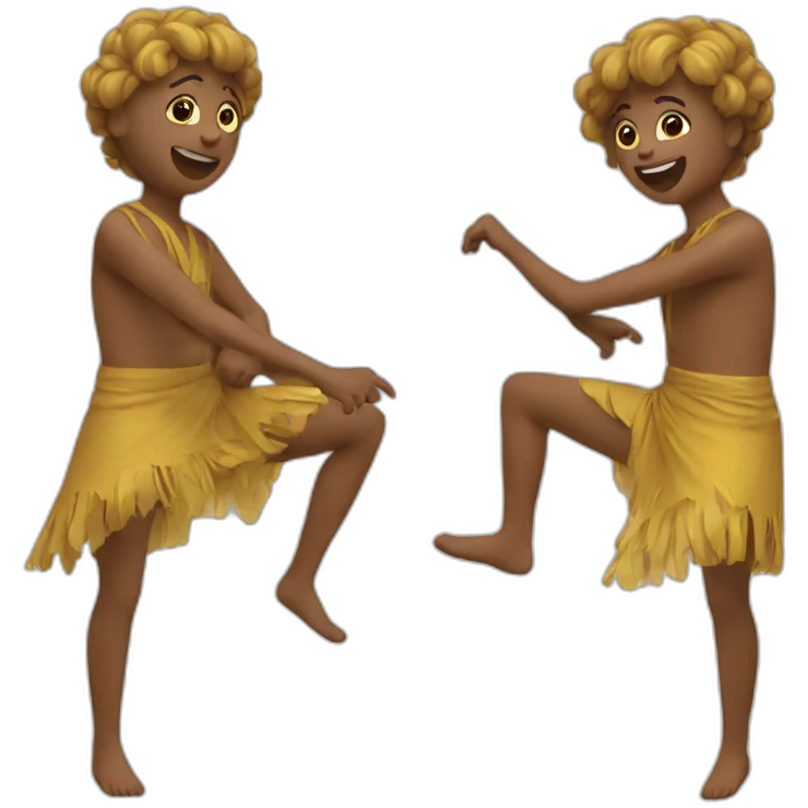 Chat qui danse emoji