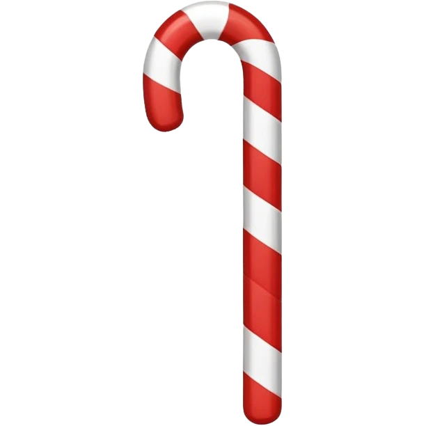 candy cane emoji