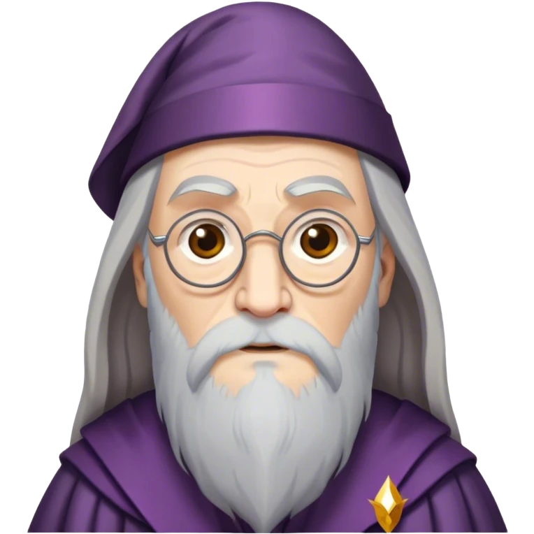 Dumbledore as a lesbian emoji
