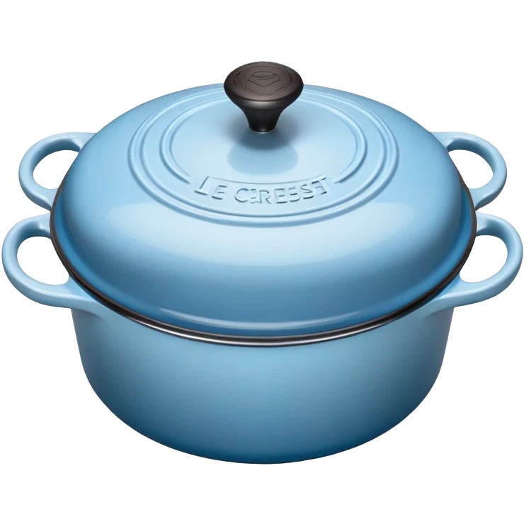 babyblue le creuset emoji
