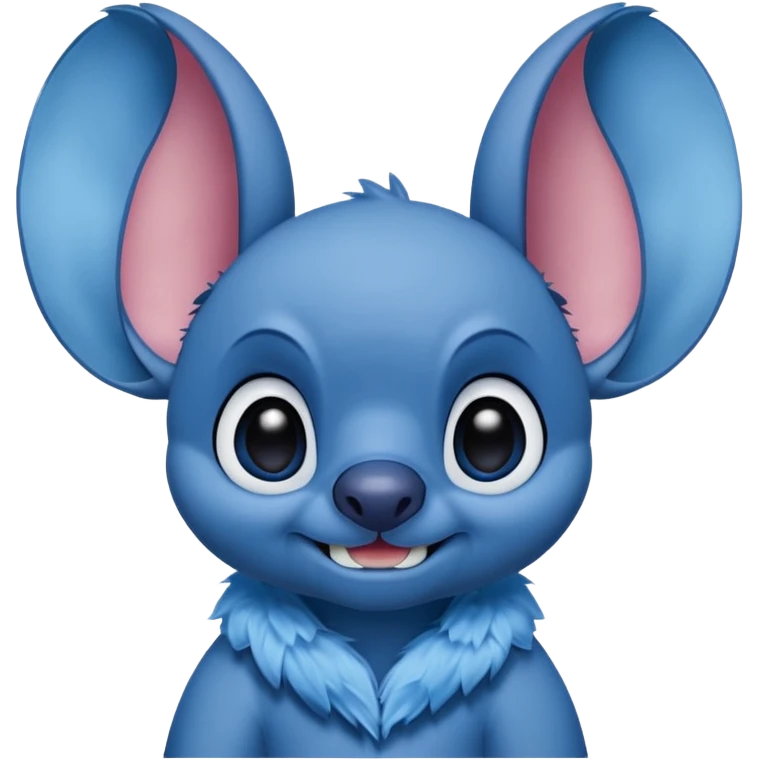 Q stitch sea realista pero como en la pelicula emoji