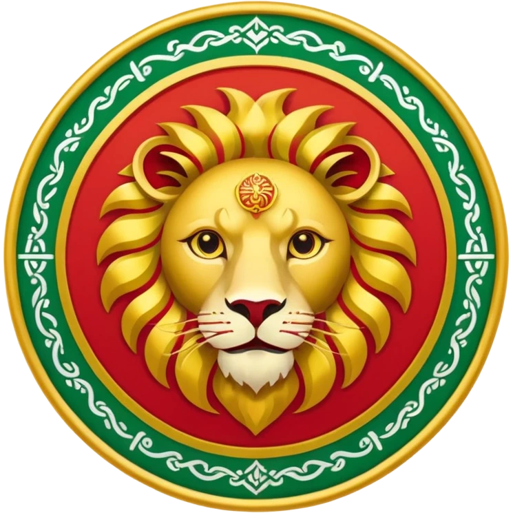 Iran lion sun flag emoji emoji