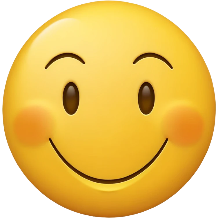 Character designing a smiley face emoji