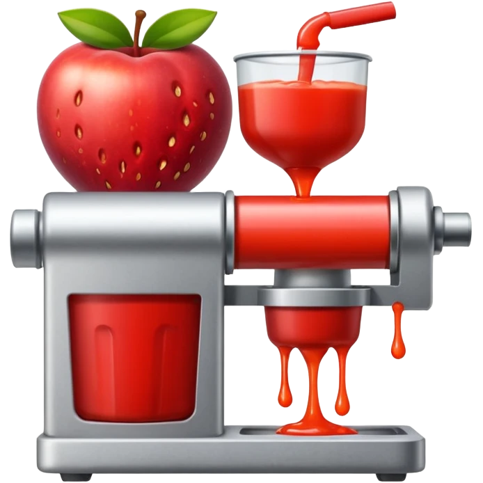 mac os icon fruit being squeezed pressed emoji