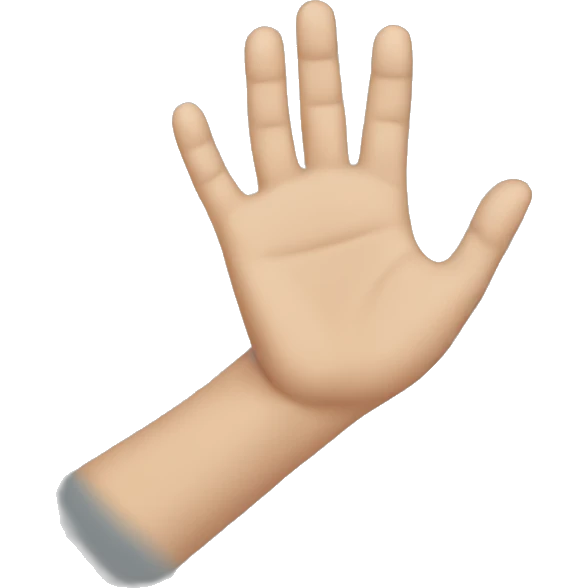 hand covering face emoji