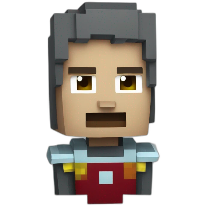 minecraft ironman emoji