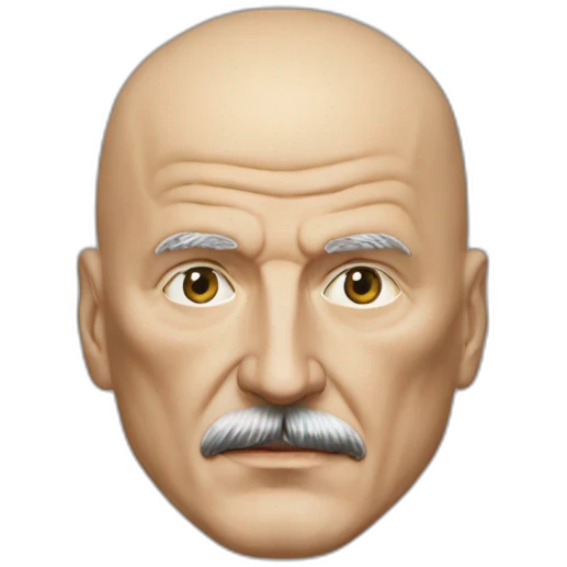 lukashenko in iron man mask only head emoji