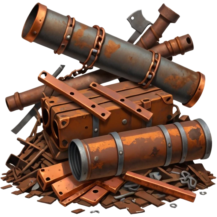 débrouillard ferraille cuivre  post apo survie loot gaming pas de personnage emoji