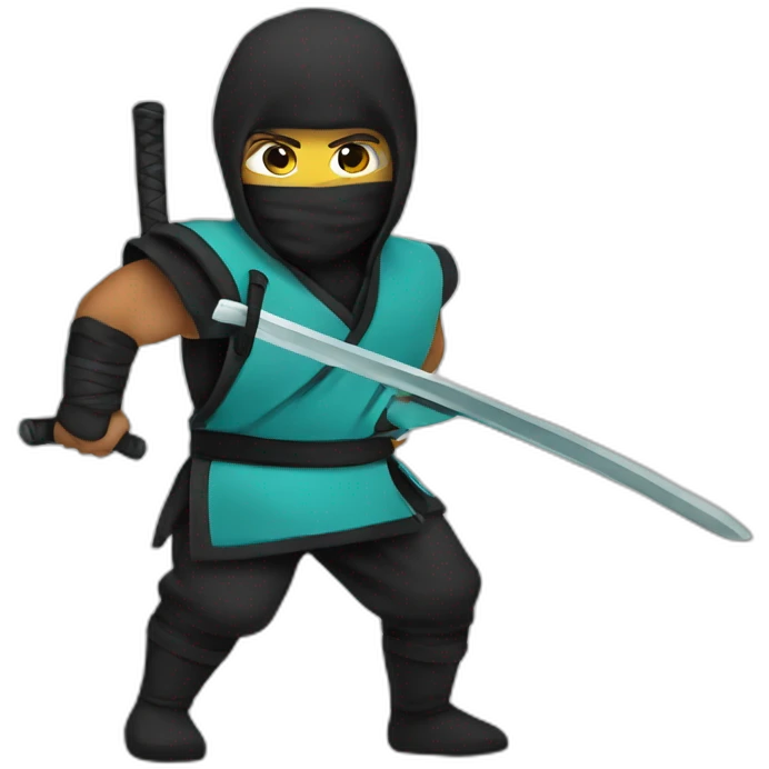 Tiffany ninja man emoji