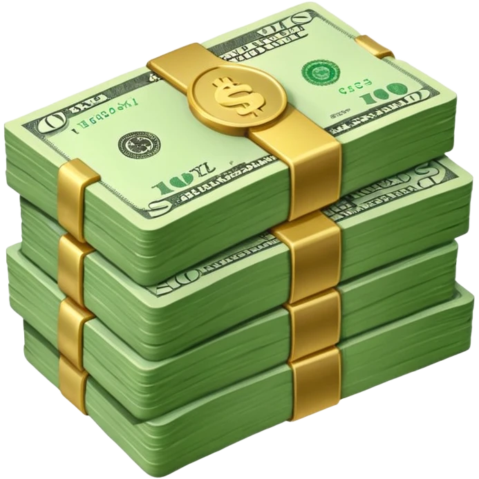 Сделай пачку денег как в GTA San Andreas emoji