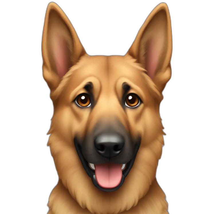 Berger allemand emoji