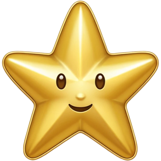 Star with trebol emoji