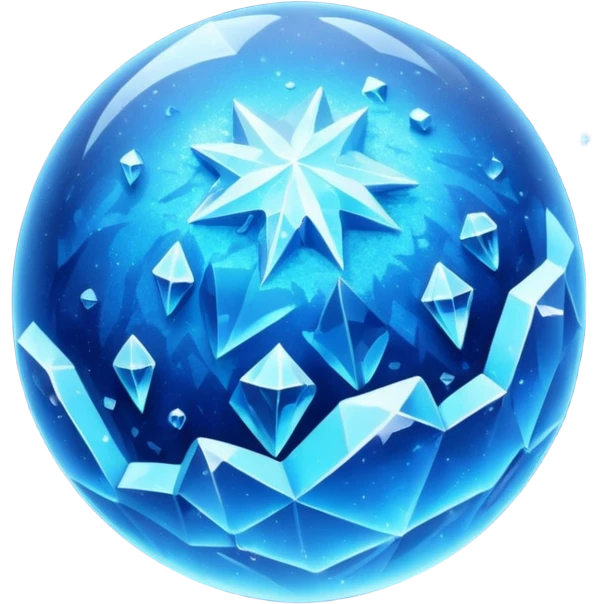 blue planet, Crystal Planet, surface covered in glowing crystals with lots of dust emoji
