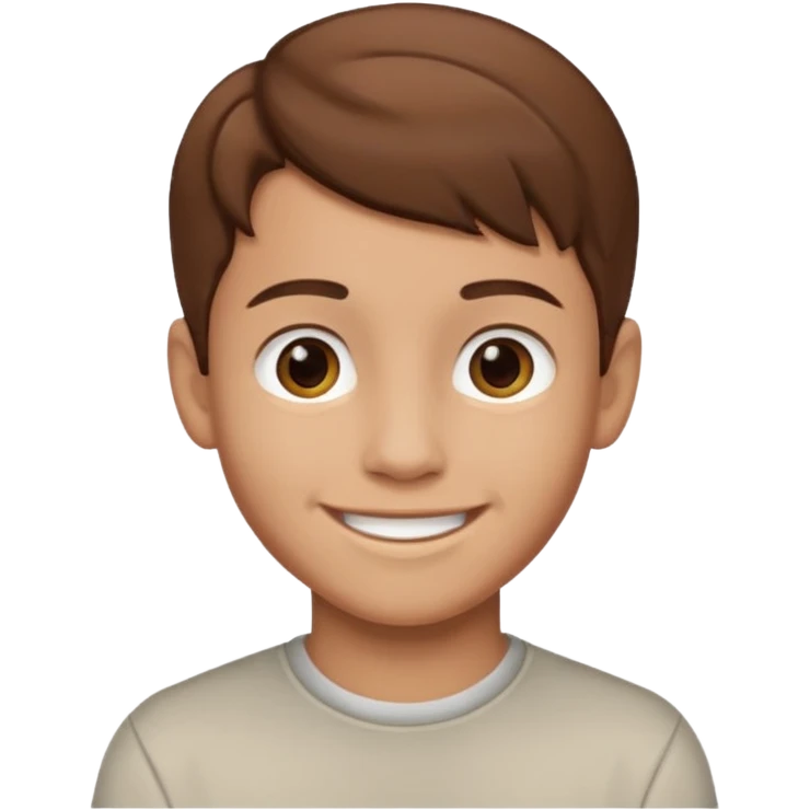Boy smile emoji