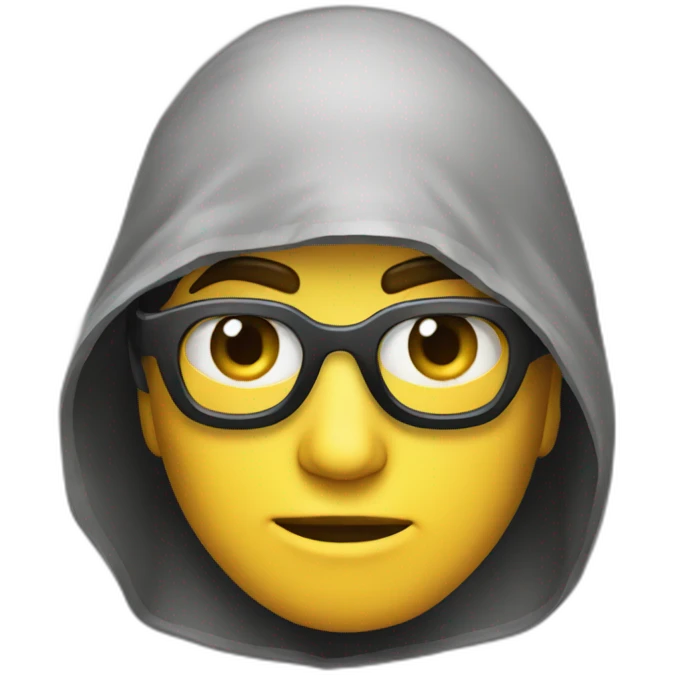 Pythonist hacker emoji