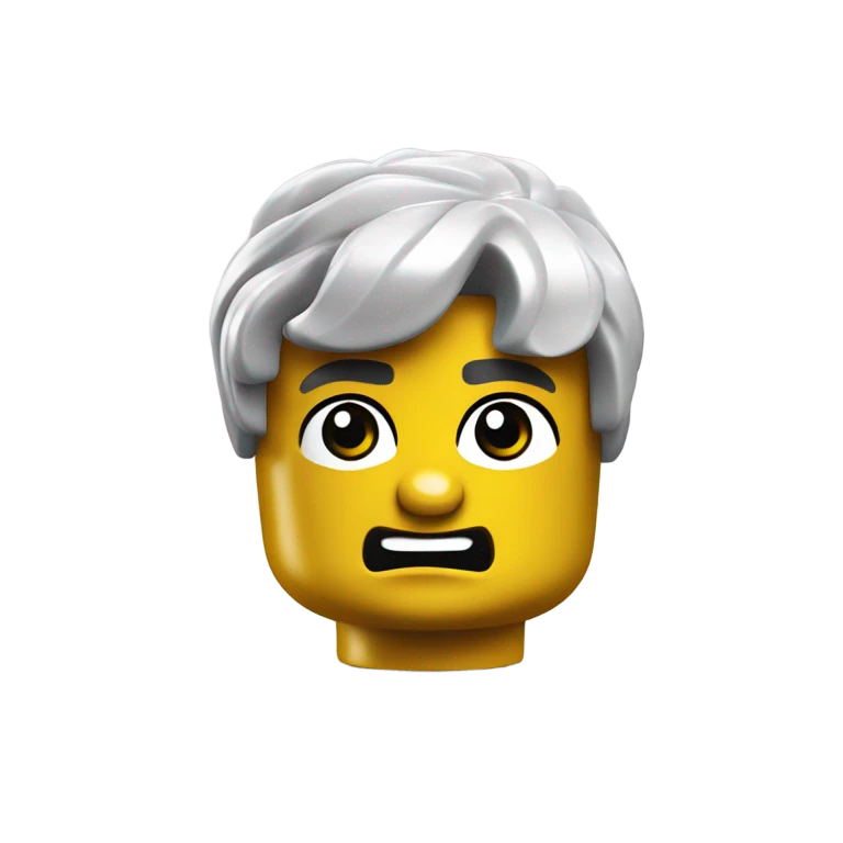 Lego sus face emoji