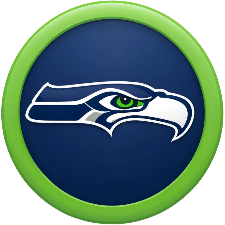NFL Seahawks logo emoji emoji