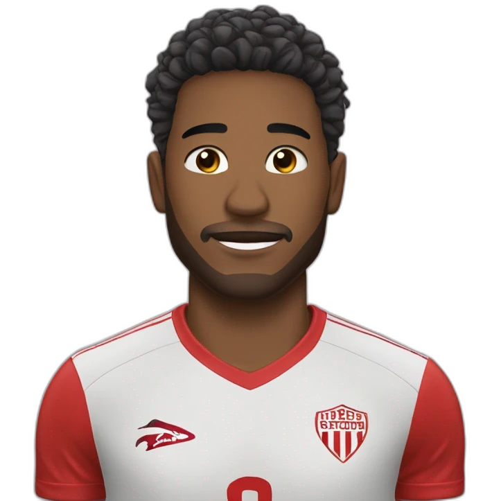 Bebedor cerbeza futbolista emoji